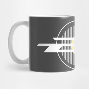 Minimal geometric illustration Mug